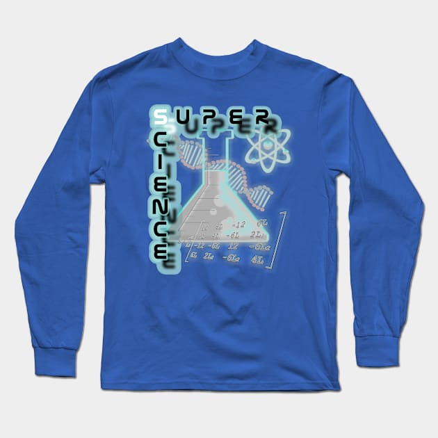 Super Science Long Sleeve T-Shirt by Glendemonium